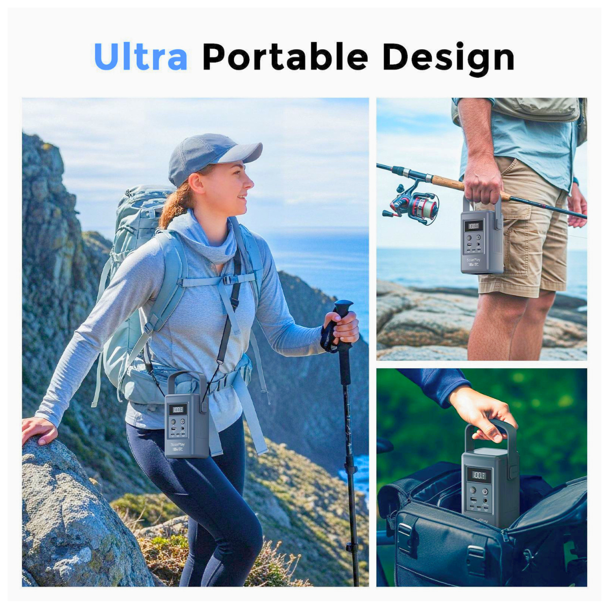 Portable Solar Power Station 100W