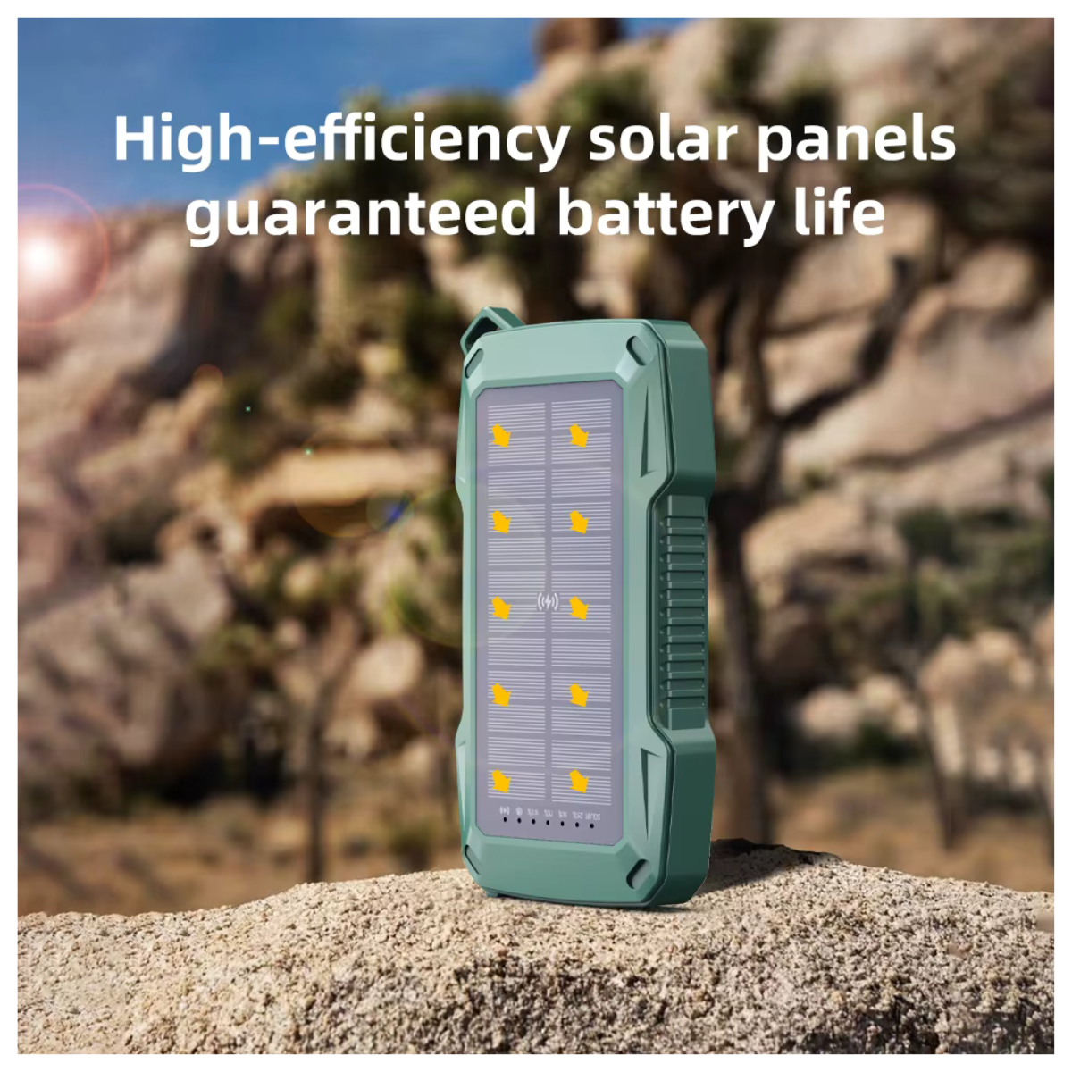 Solar USB Power Bank 50000mAh