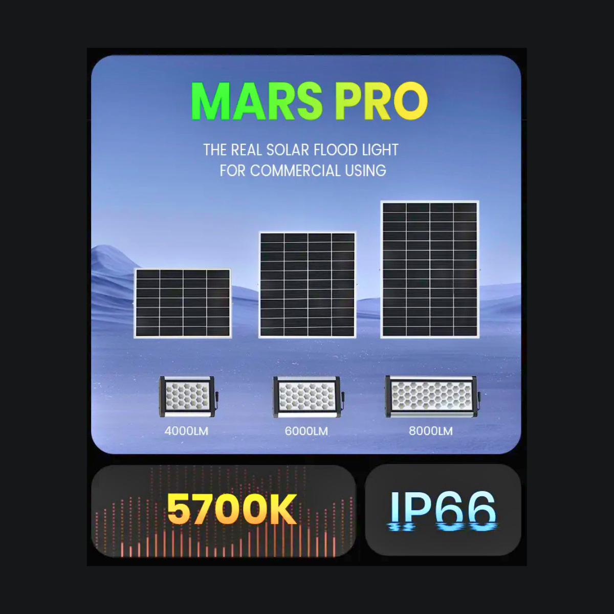Solar Floodlight