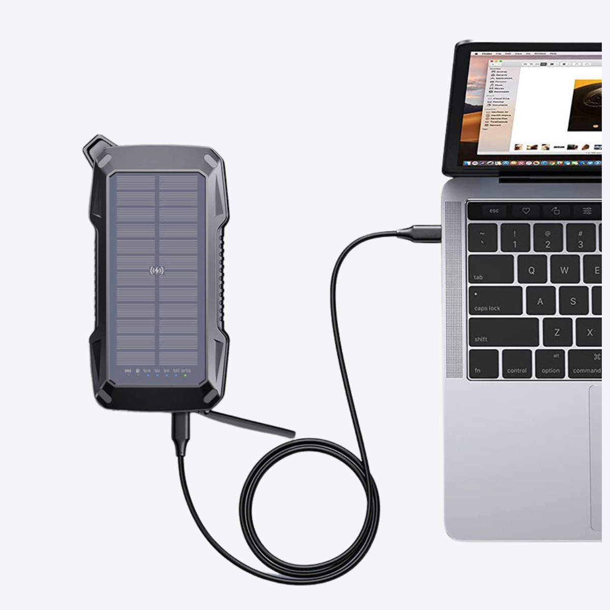 Solar USB Power Bank 50000mAh