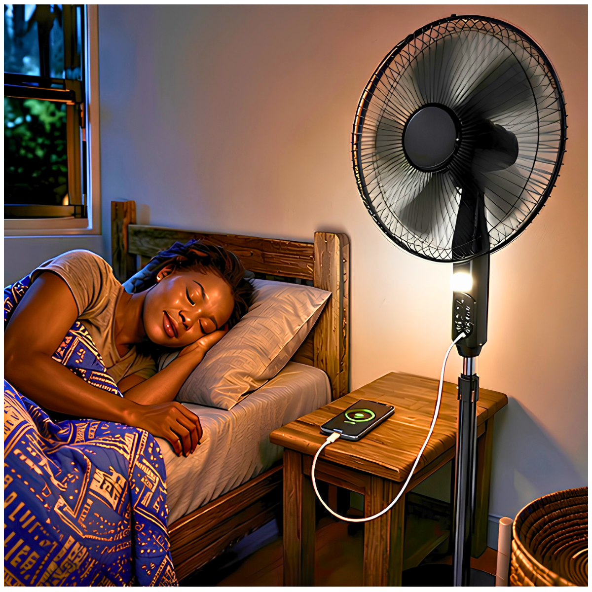 Multifunction Solar Fan