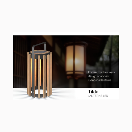 Tilda Solar USB Lamp