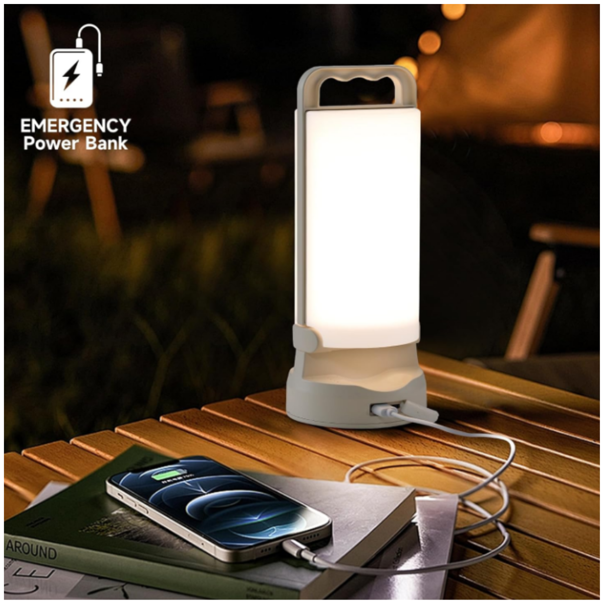 8000mAh Solar LED Lantern