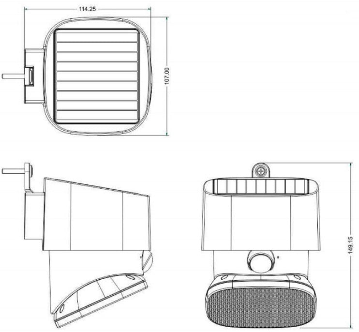 Solar LED Security Light