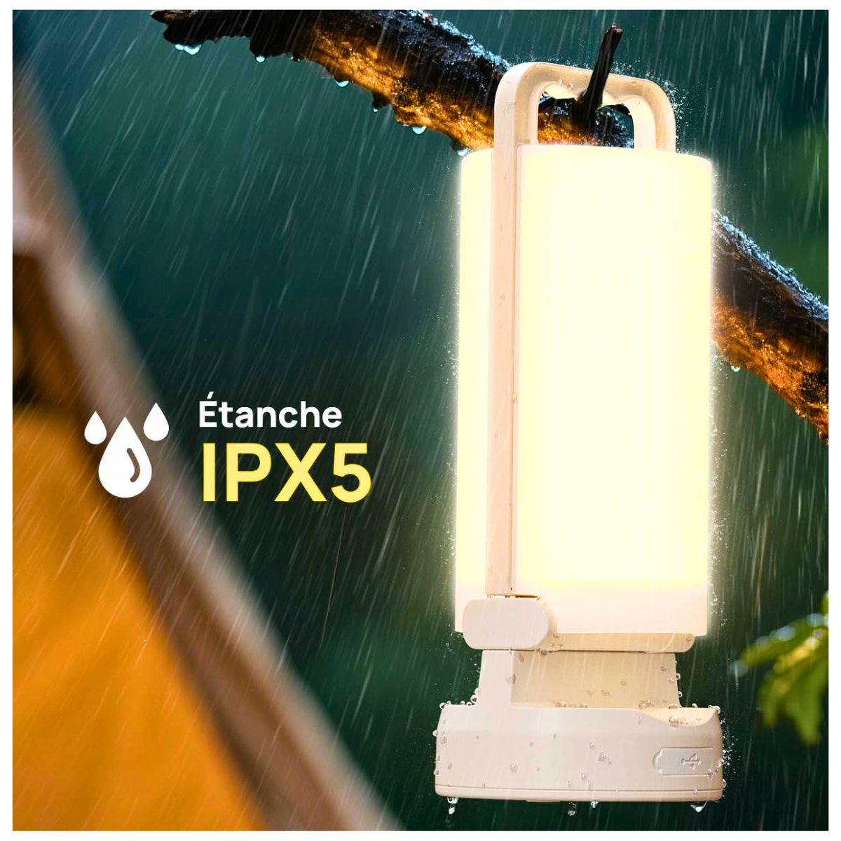 8000mAh Solar LED Lantern