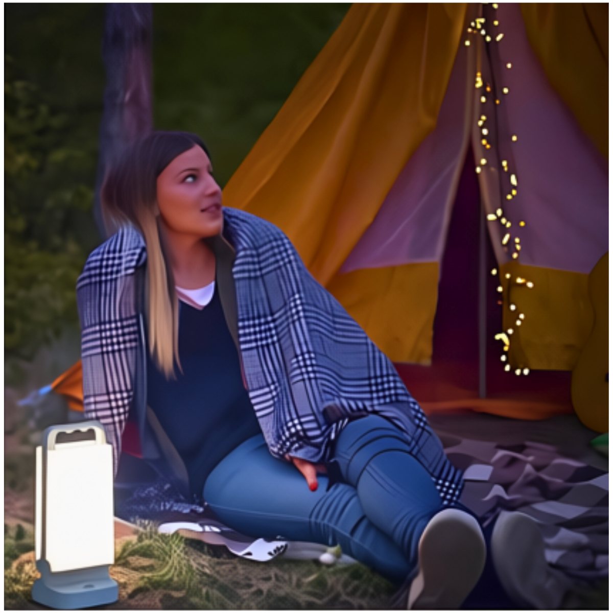 8000mAh Solar LED Lantern