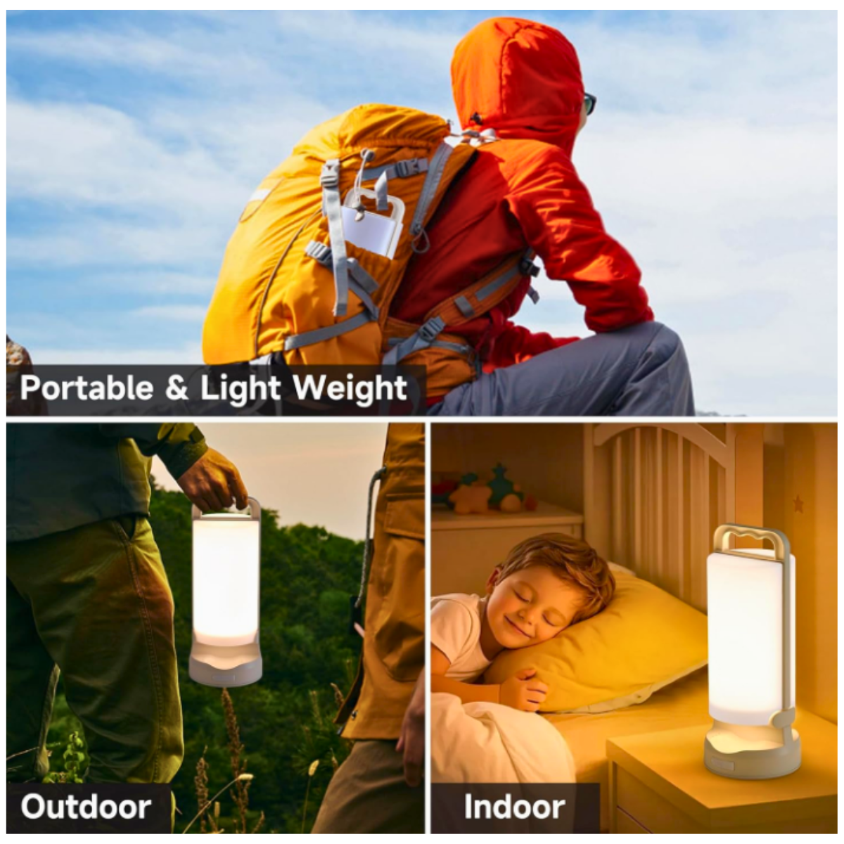 8000mAh Solar LED Lantern