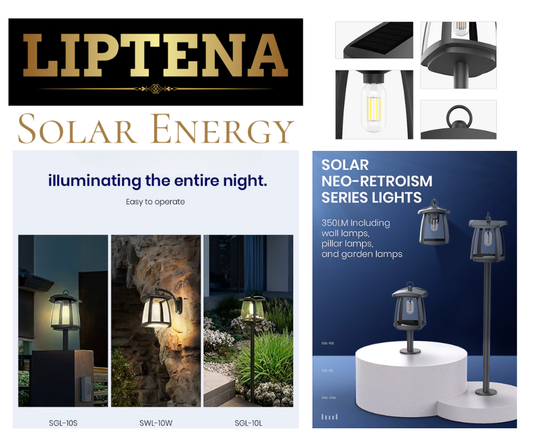 Solar LED Retro Lighting Kit