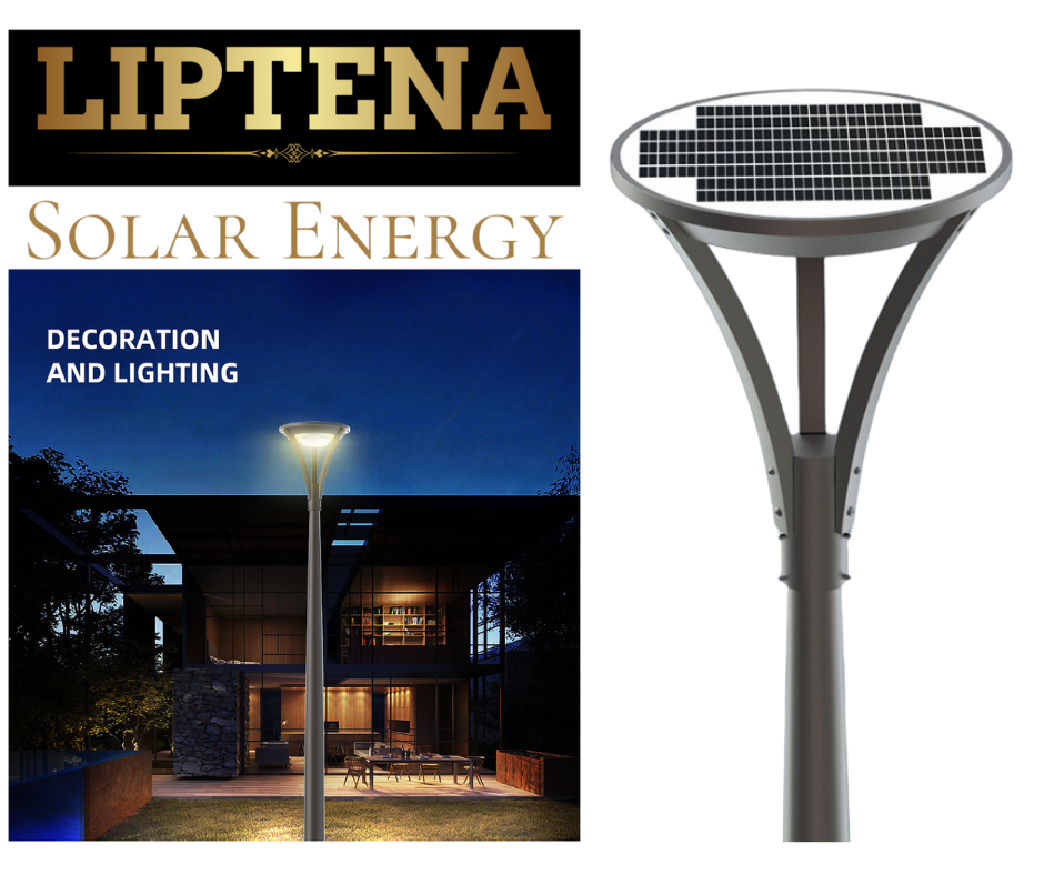Réverbère LED Solaire Premium