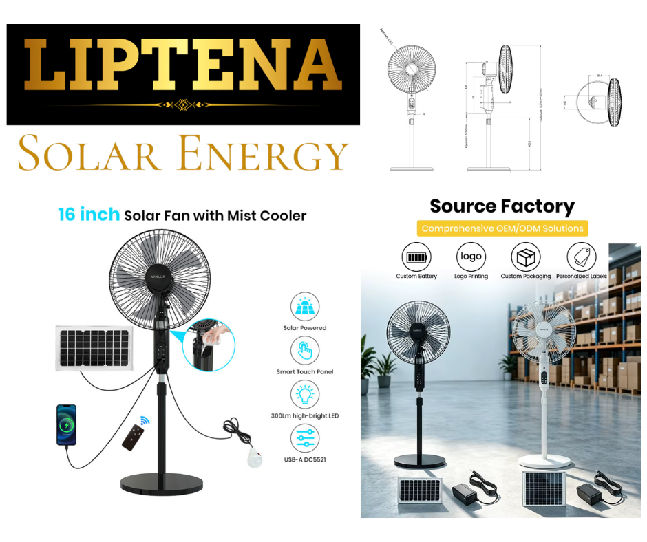 Multifunction Solar Fan