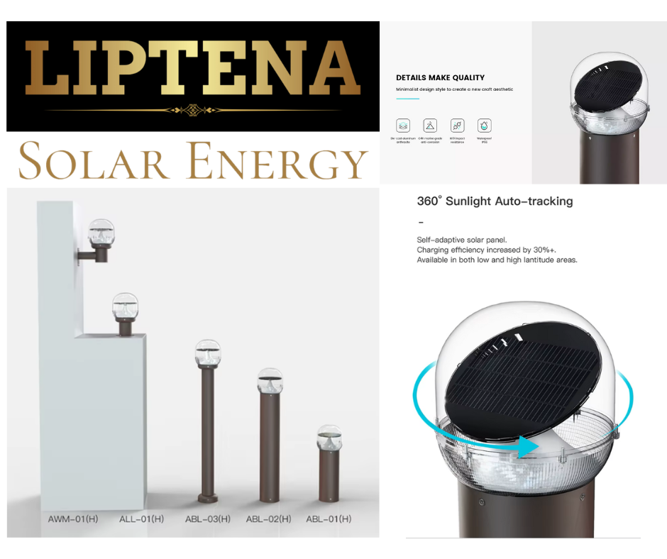 Solar tracking light kit