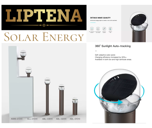 Solar tracking light kit