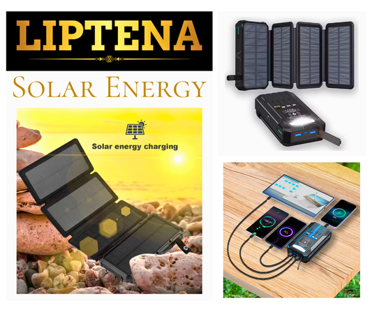 Solar USB Power Bank 48000mAh