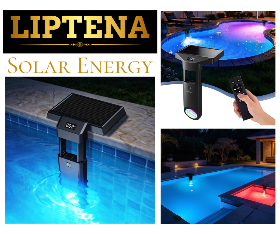 Solar RGB Pool Light