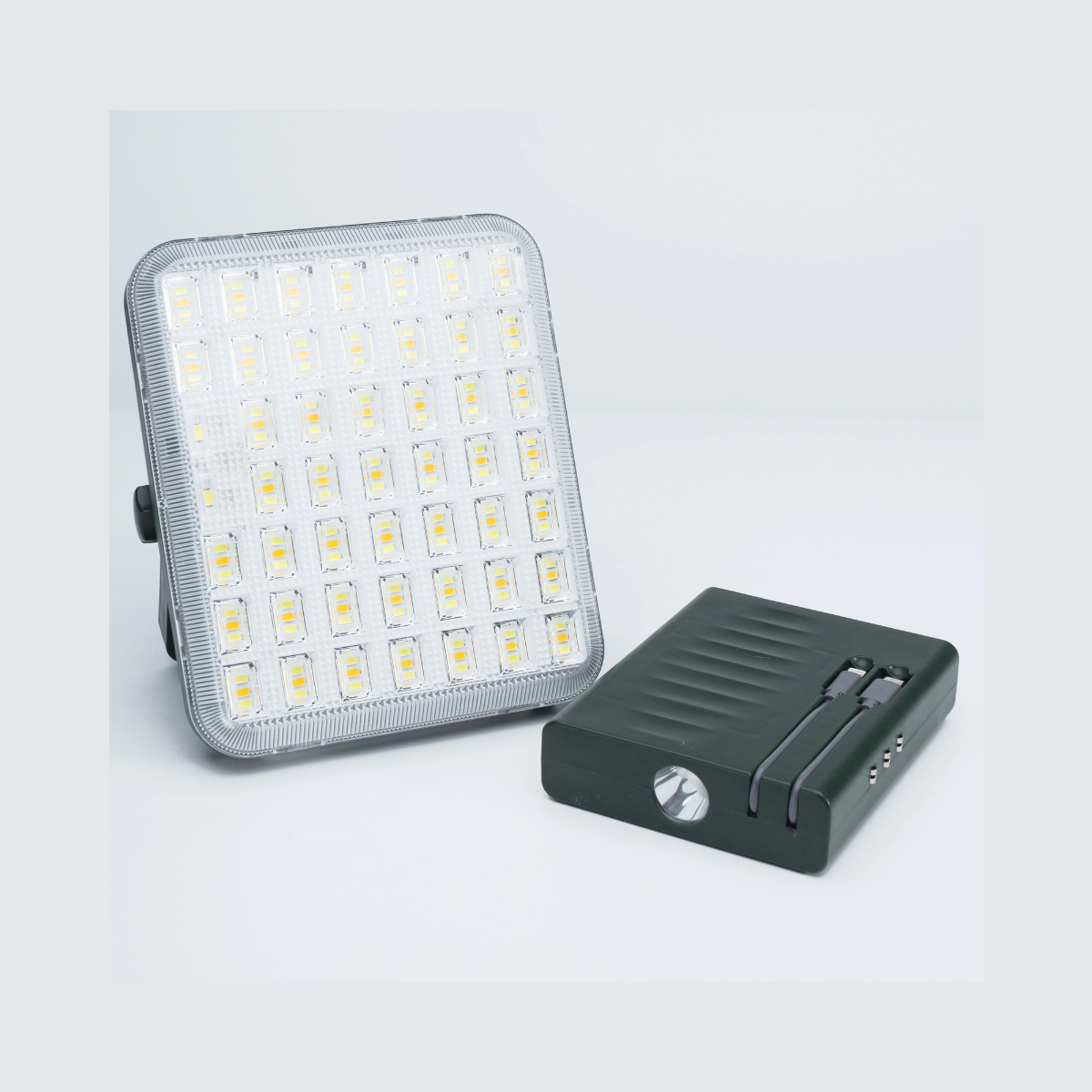 Solar Floodlight With Power Bank