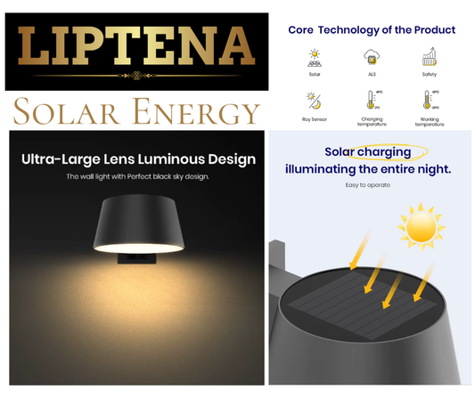 Solar LED Wall Light