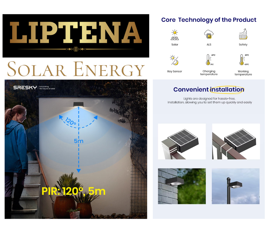 Mini solar wall sconce