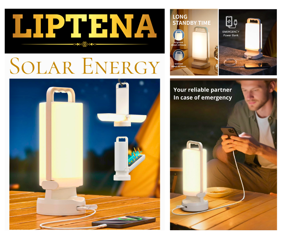8000mAh Solar LED Lantern