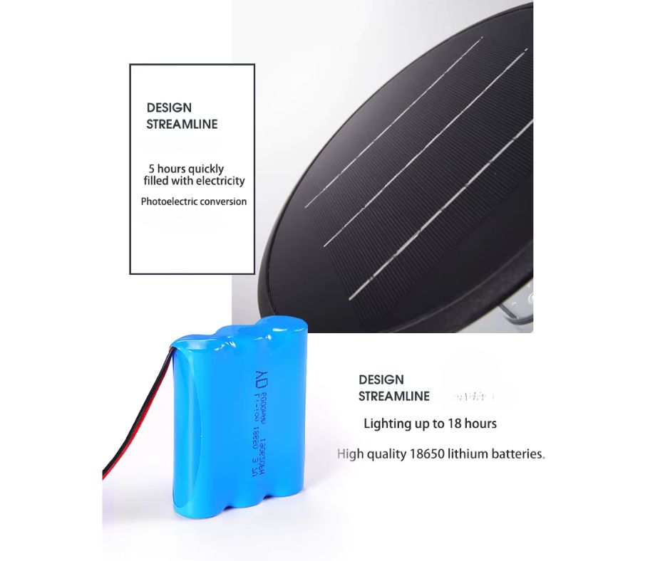 Lámpara de pared solar de diseño 