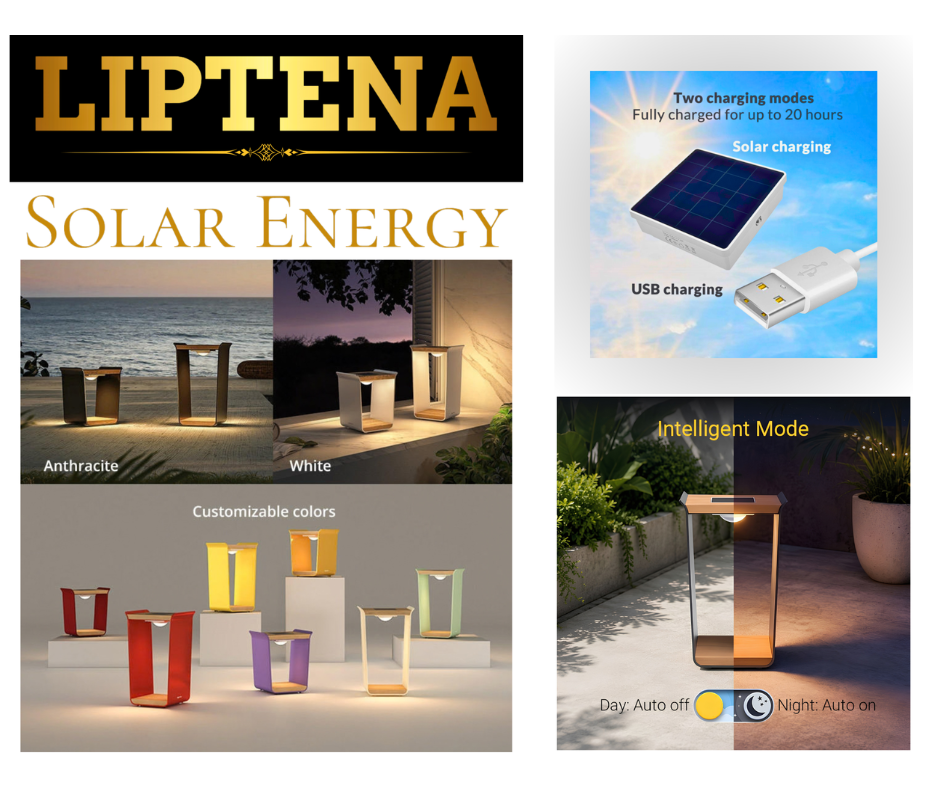Spenser Lámpara Solar LED