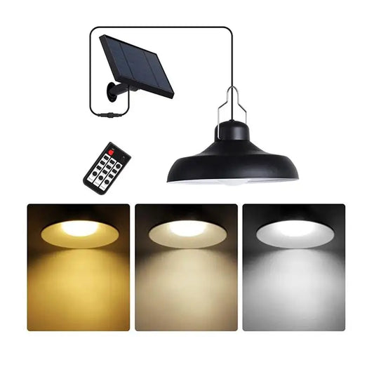 Lampe LED Solaire Suspendue