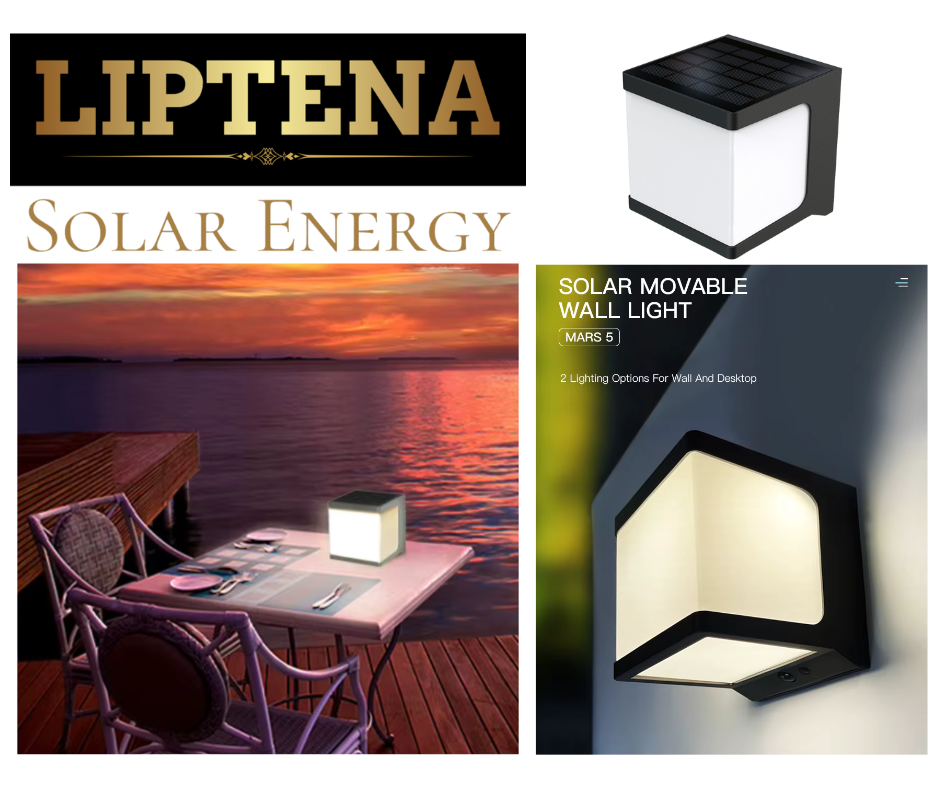 Outdoor Solar Wall Light