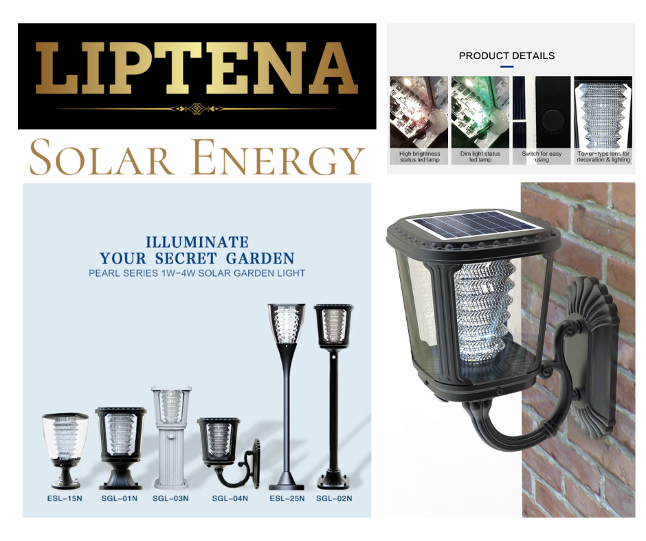 Applique murale solaire à LED 