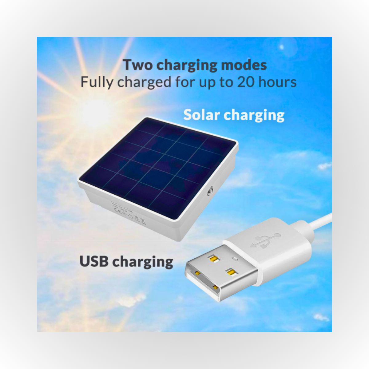 Lámpara Solar USB Tilda