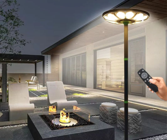Réverbère LED Solaire Mobile