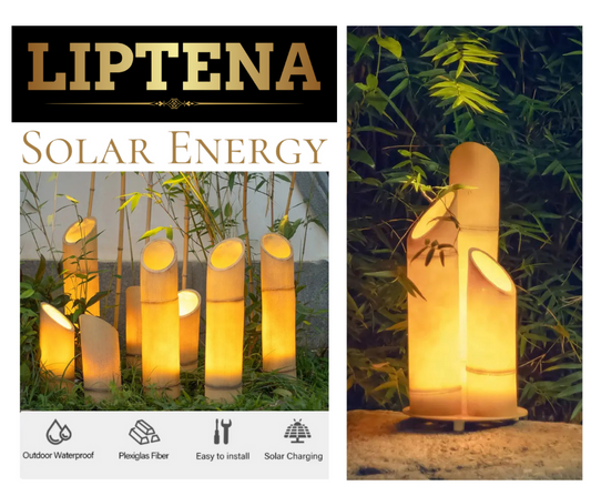 LIPTENA SOLAR ENERGY_ Solar LED bamboo lamp