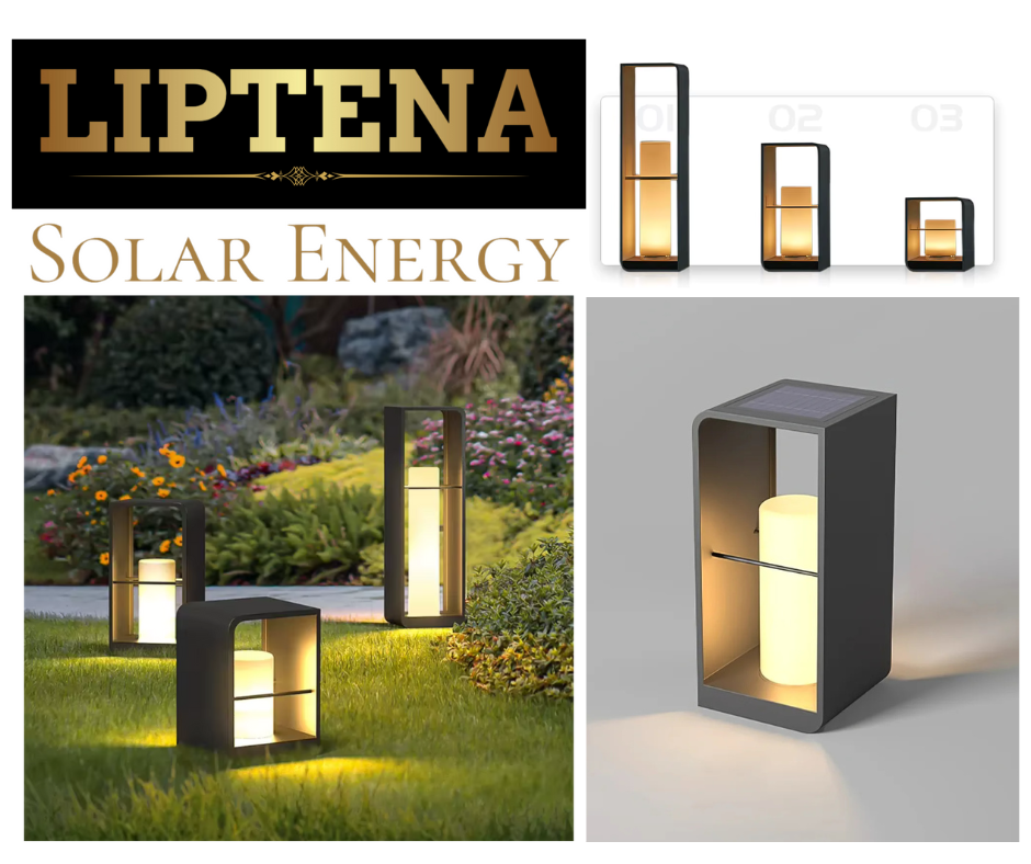 Lampe LED Solaire Moderne