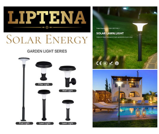 Solar LED garden kit
