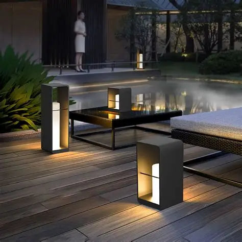 Lampe LED Solaire Moderne