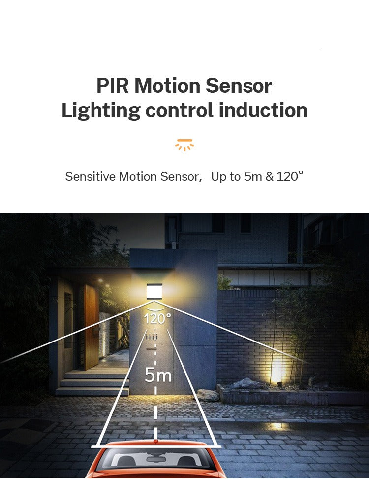 Outdoor Solar Wall Light