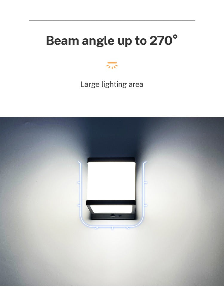 Outdoor Solar Wall Light