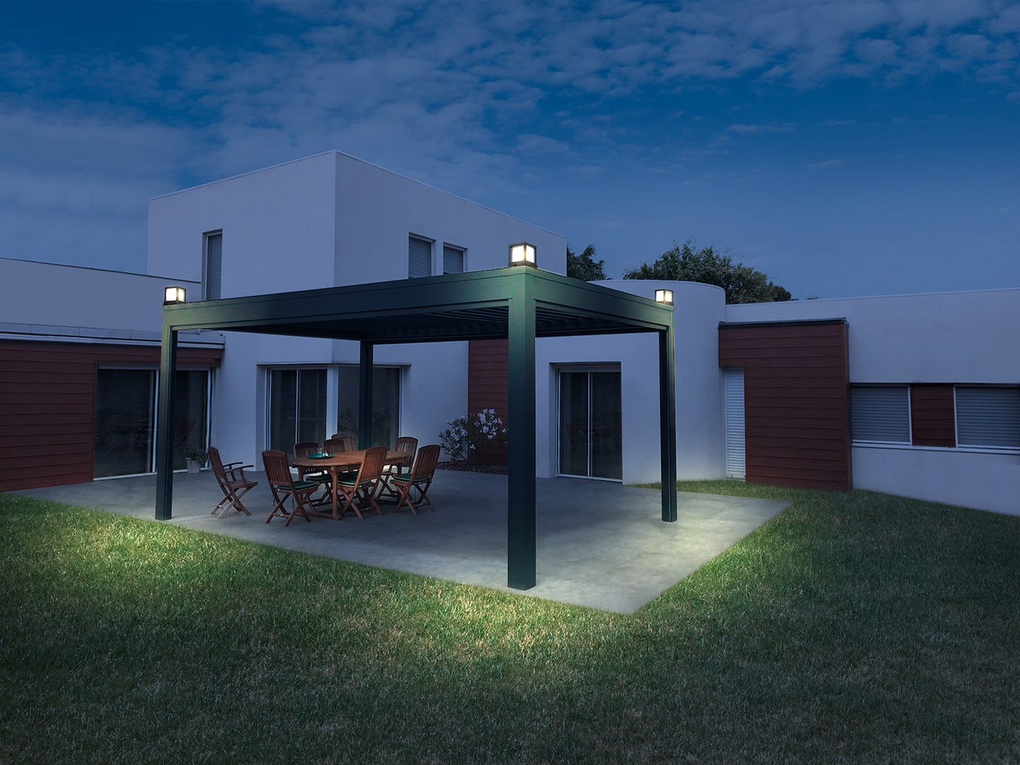 Solar Garden LED Lamp