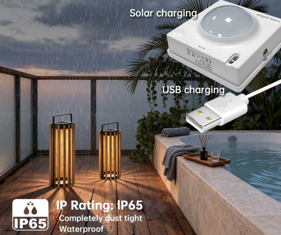 Tilda LED Solar Lamp