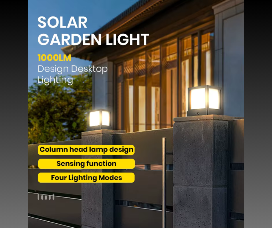 Solar Garden LED Lamp