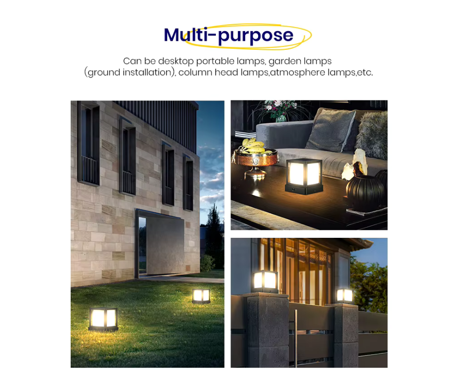 Solar Garden LED Lamp