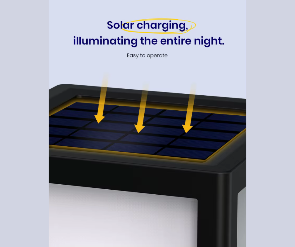 Solar Garden LED Lamp